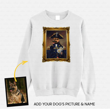 Personalized Dog Gift Idea - Royal Dog's Portrait 50 For Dog Lovers - Standard Crew Neck Sweatshirt